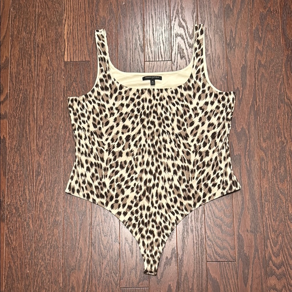 Banana Republic Leopard Print Bodysuit